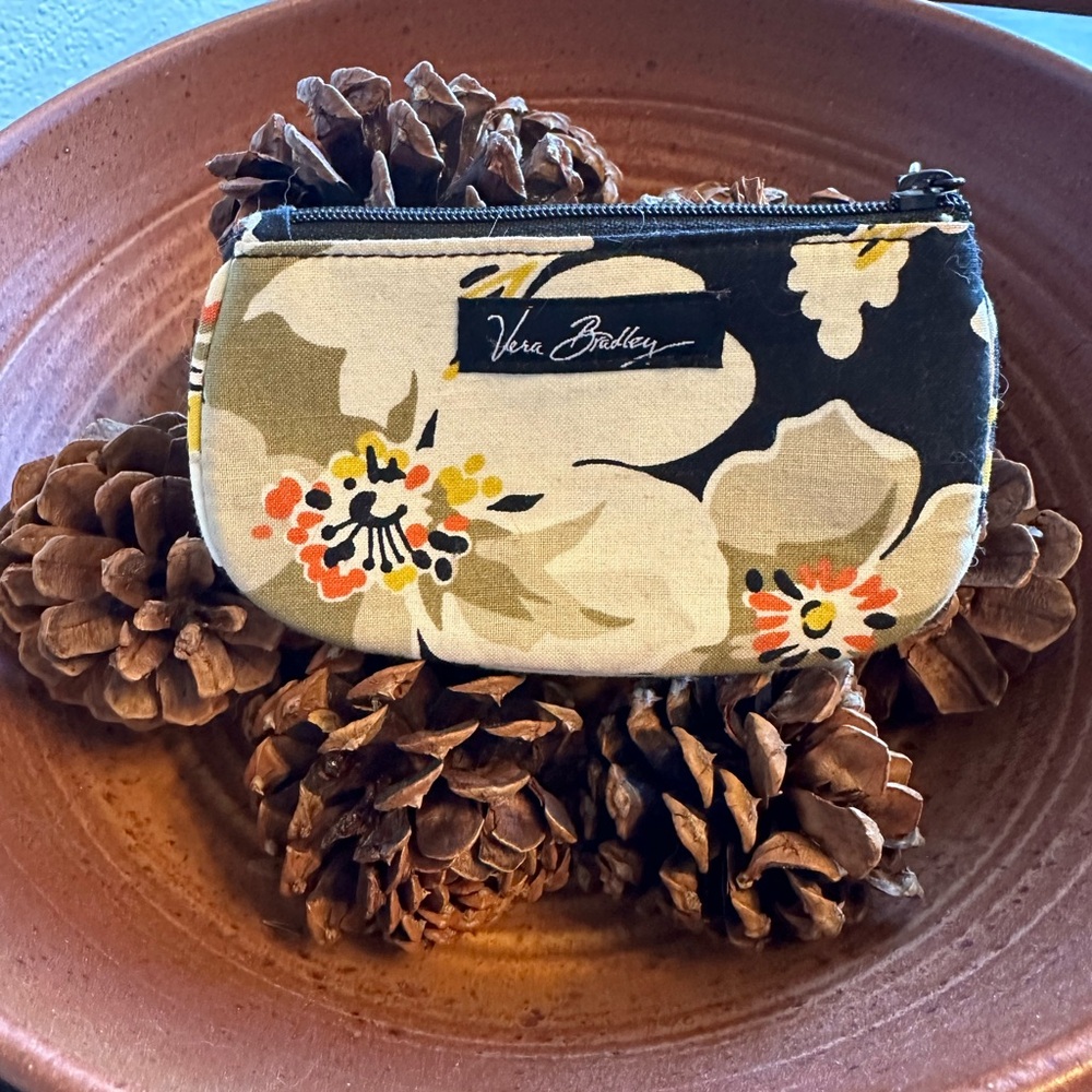 Vera Bradley Black and White Floral wallet